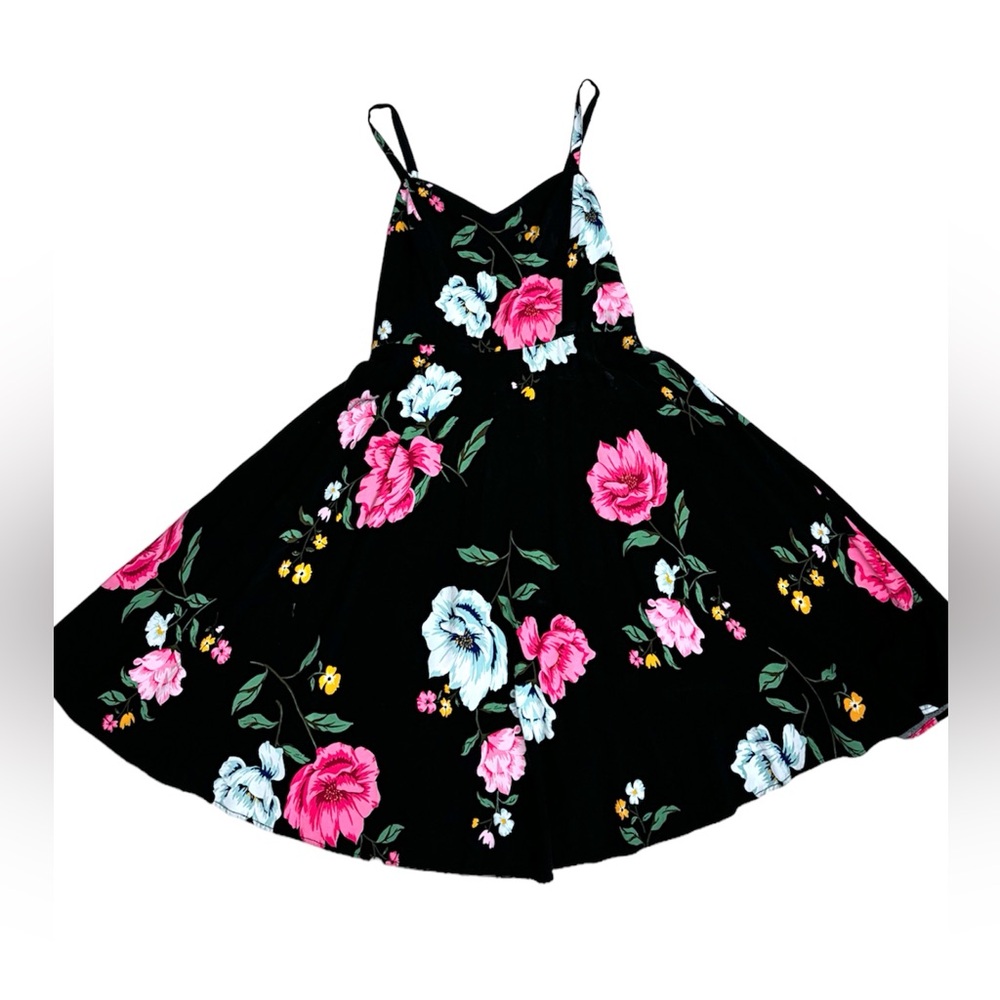 Floral Sweetheart Cami Fit and Flare Sundress